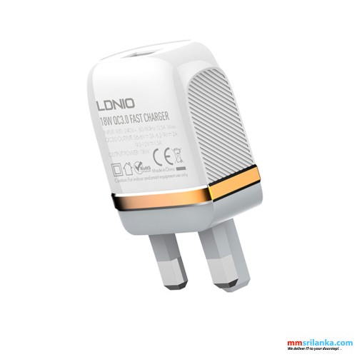 LDNIO A1307Q 18W QC3.0 Quick Charger